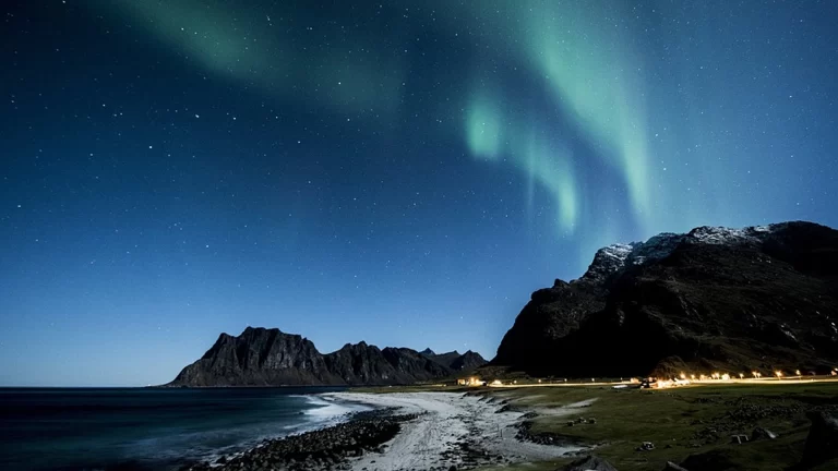 Popular beaches that glow at night