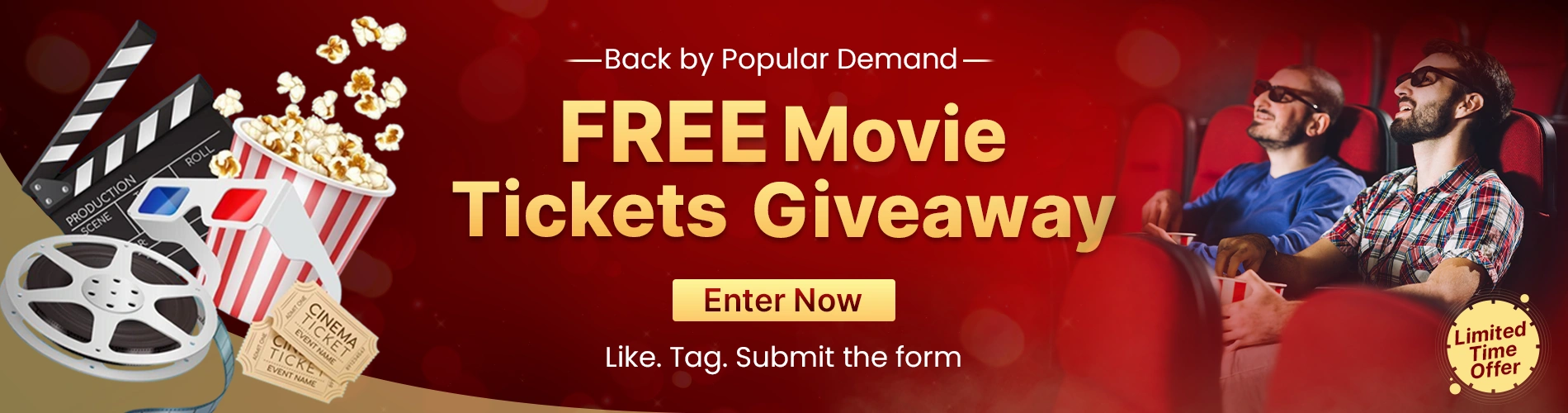 Free Movie Tickets-Banner