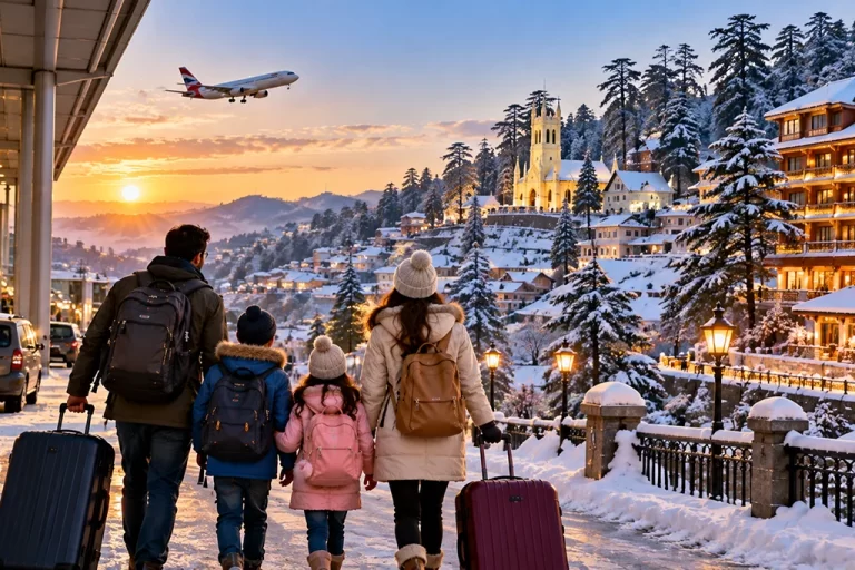 Shimla Winter Holiday from the UK Snow Hotels and How to Get There