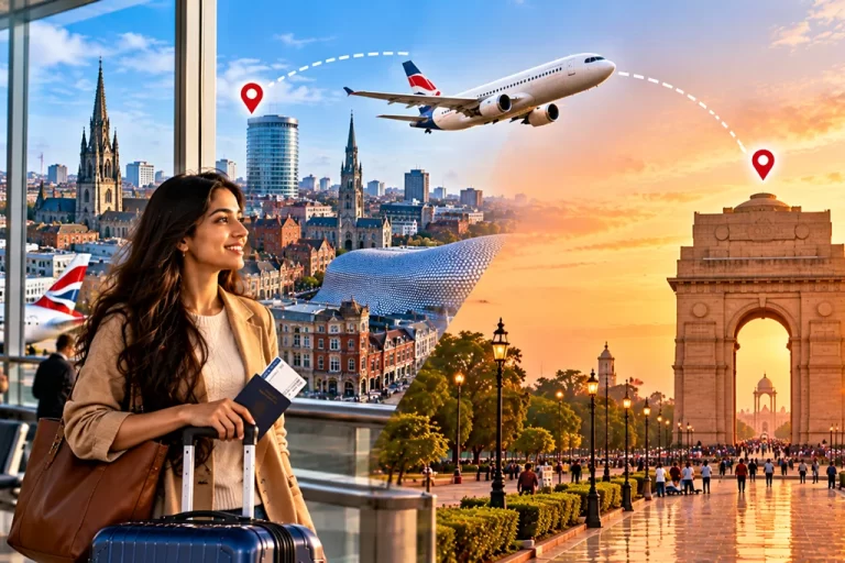 Flights Birmingham to Delhi Options and Tips
