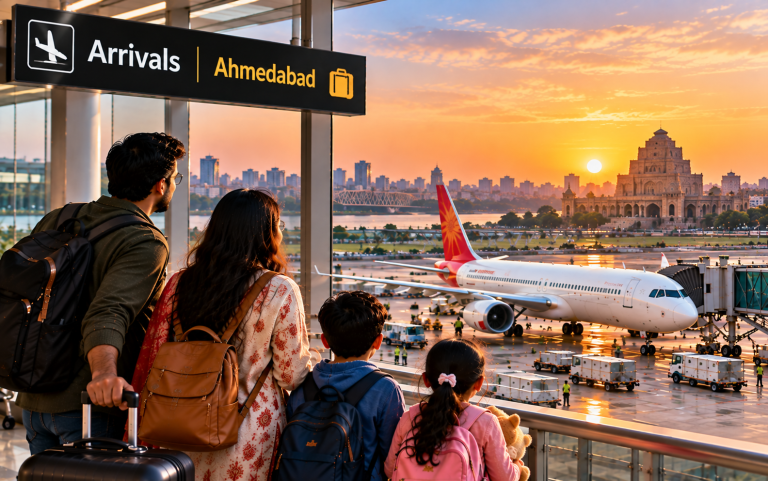 Flights London to Ahmedabad A Simple Guide for Gujarati Families