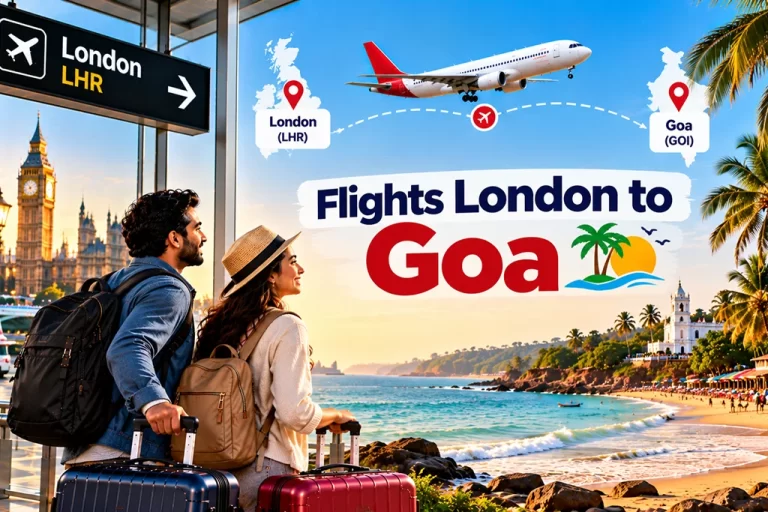 Flights London to Goa Via Mumbai One-Stop via the Gulf and Which Airport to Land At