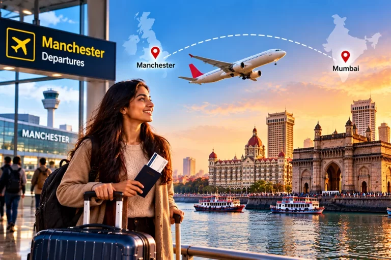 Flights Manchester to Mumbai Non-Stop and One-Stop Options Flight Times and When to Book