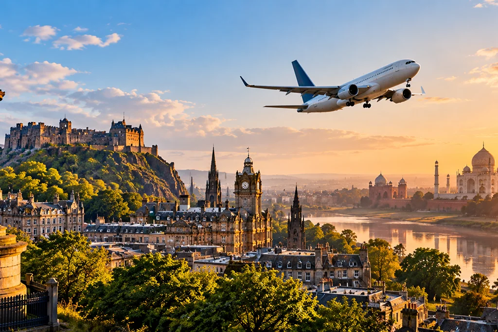 Flights from Scotland to India Glasgow Edinburgh Guide
