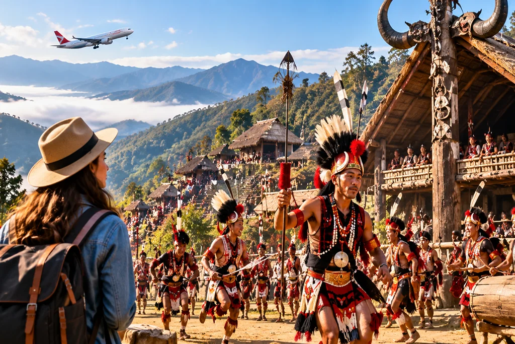 Hornbill Festival from UK How to Get to Nagaland This December