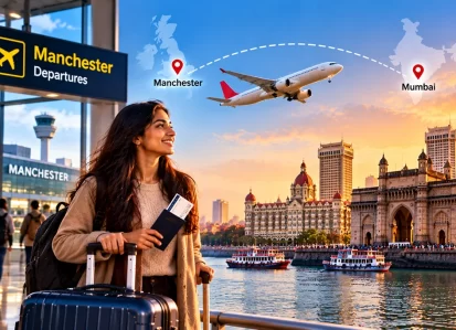 Flights Manchester to Mumbai Non-Stop and One-Stop Options Flight Times and When to Book