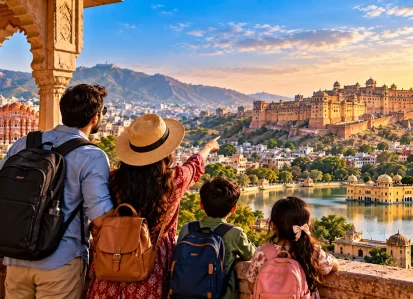 October Half-Term Holidays in India A 9-Day Family Plan from the UK