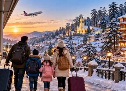 Shimla Winter Holiday from the UK Snow Hotels and How to Get There