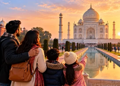 Taj Mahal Winter Trip from the UK A Simple Family Guide for 202627